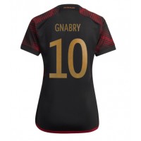 Tyskland Serge Gnabry #10 Bortatröja Dam VM 2022 Kortärmad